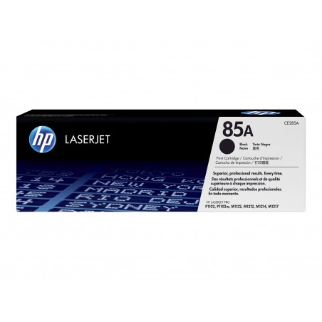 HP 85A - noire - original - toner