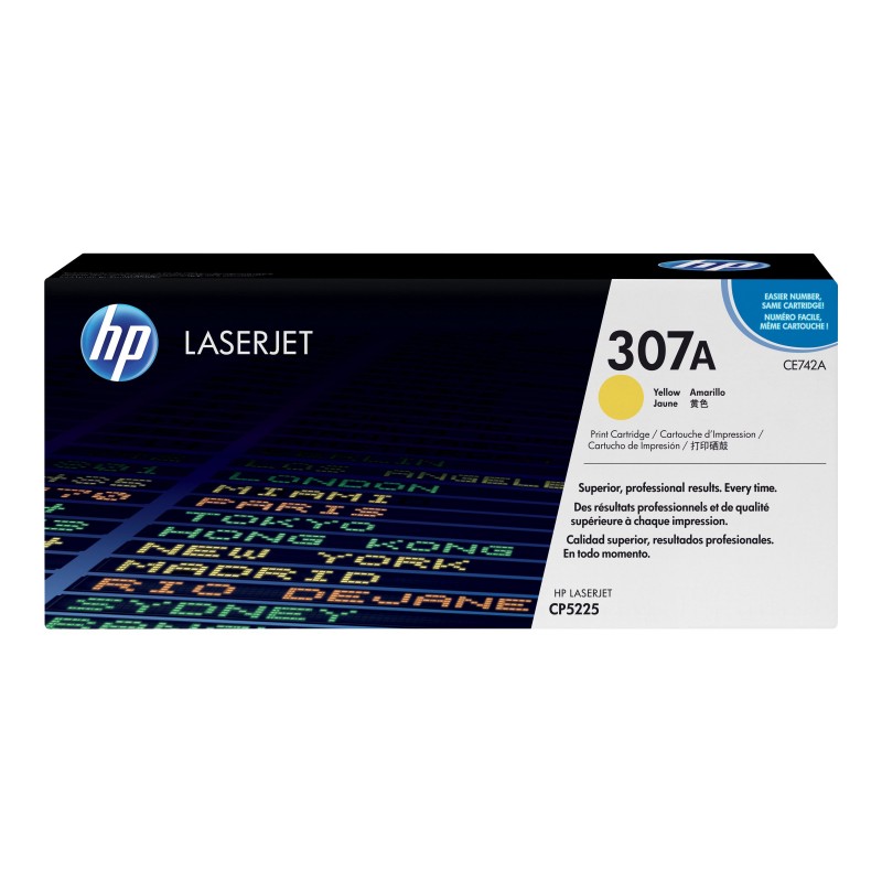 HP 307A - jaune - original - toner