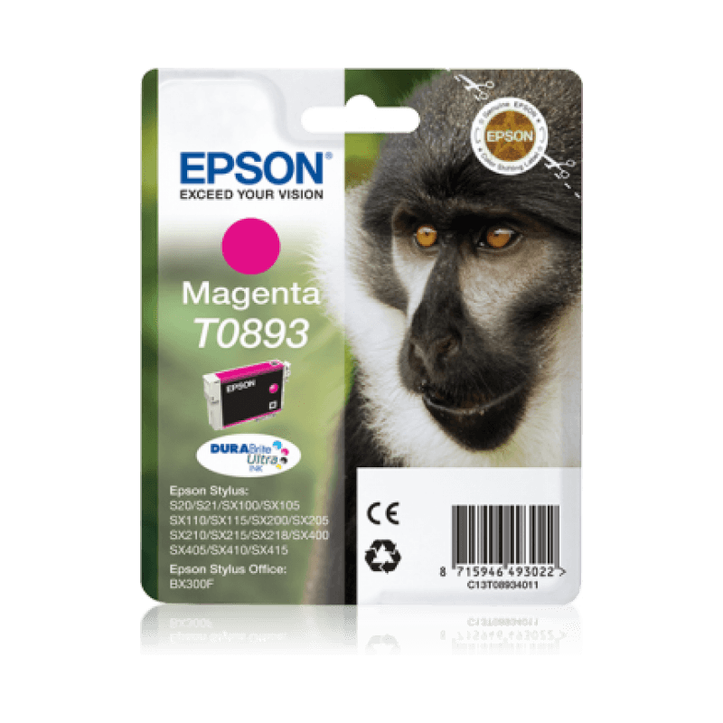 Epson T0893 Singe - magenta - originale - cartouche d'encre