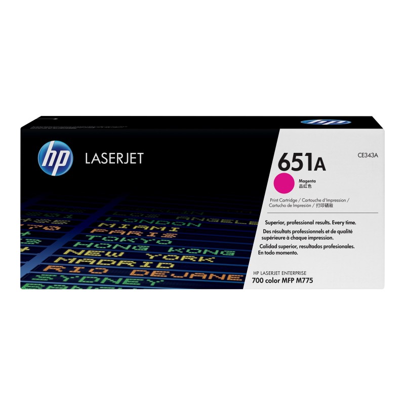 HP 651A - magenta - original - toner