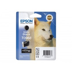 Epson T0968 Loup - noire mat - originale - cartouche d'encre
