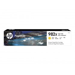 HP 982X - à rendement élevé - jaune - originale - PageWide - cartouche d'encre