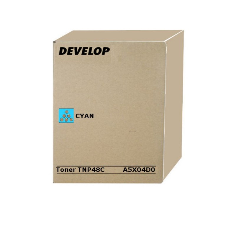 Original Develop A5X04D0 / TNP48C Toner cyan