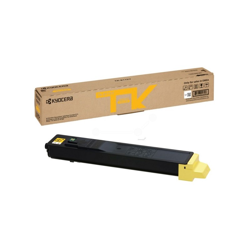 Original Kyocera 1T02P3ANL0 / TK8115Y Toner jaune