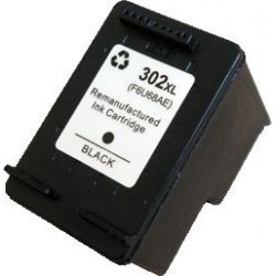 Cartouche compatible HP 302XL Noir à rendement élevé F6U68AE