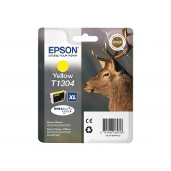 Epson T1304 Cerf - à rendement élevé - jaune - originale - cartouche d'encre