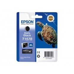 Epson T1578 Tortue - noire mat - originale - cartouche d'encre