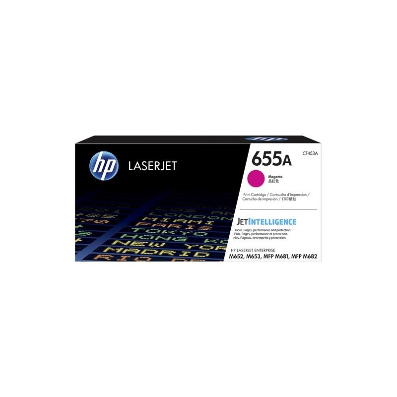 Toner laser HP CF453A 655A