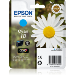 Epson T1802 Paquerette - cyan - originale - cartouche d'encre