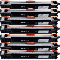 Toner équivalent à Brother TN-1050_7 Pack de 7 Noir