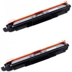 Pack de 2 toners Brother TN243BK compatible