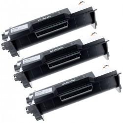 Toner équivalent à Brother TN3430 Pack de 3 Noir