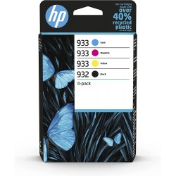 HP 932/933 Noir Pack de 4 cartouches