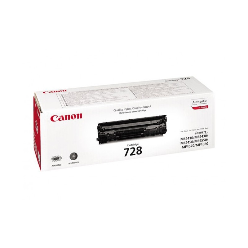 Canon CRG-728 - noir - originale - cartouche de toner