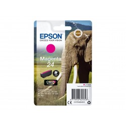 Epson T24 Elephant - magenta - originale - cartouche d'encre