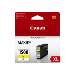 Canon PGI-1500XL - à rendement élevé - jaune - originale - cartouche d'encre