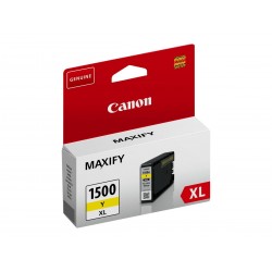 Canon PGI-1500XL - à rendement élevé - jaune - originale - cartouche d'encre