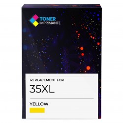 Epson 35XL Yellow cartouche d'encre compatible