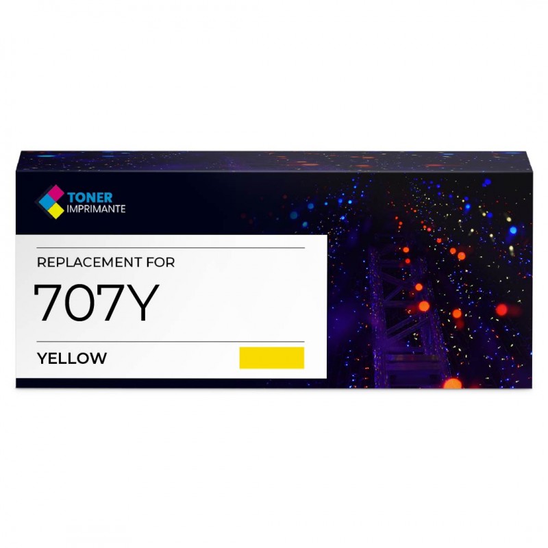 Toner 707Y Jaune compatible