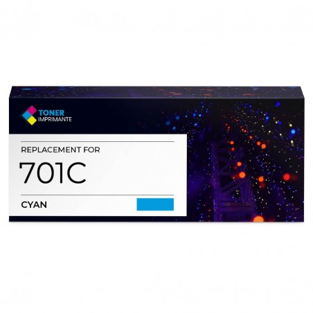 Cartouche de toner 701C Canon compatible Cyan