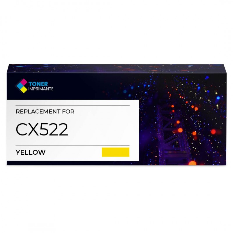 cartouche toner Lexmark 78C20Y0 CX522 Jaune