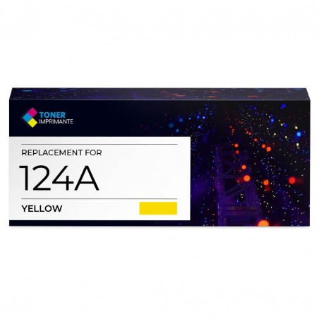 HP toner compatible 124A Jaune