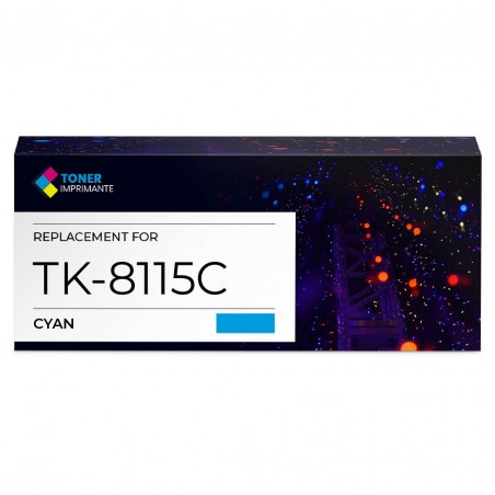 Toner laser compatible Kyocera 1T02P3CNL0 TK-8115C