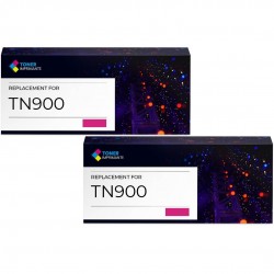 Toner équivalent à Brother TN-900M 2PK Pack de 2 Magenta