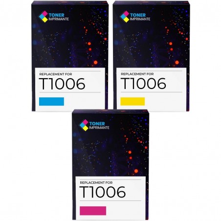 Cartouche d'encre équivalent à Epson T1006 Multipack Pack de 3 Cyan, jaune, magenta