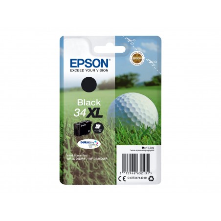 Epson T34XL Balle de Golf - à rendement élevé - noire - originale - cartouche d'encre