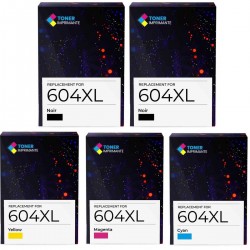 Pack de 5 cartouches Epson compatibles 604XL