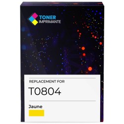 Cartouche encre compatible T0804 Yellow