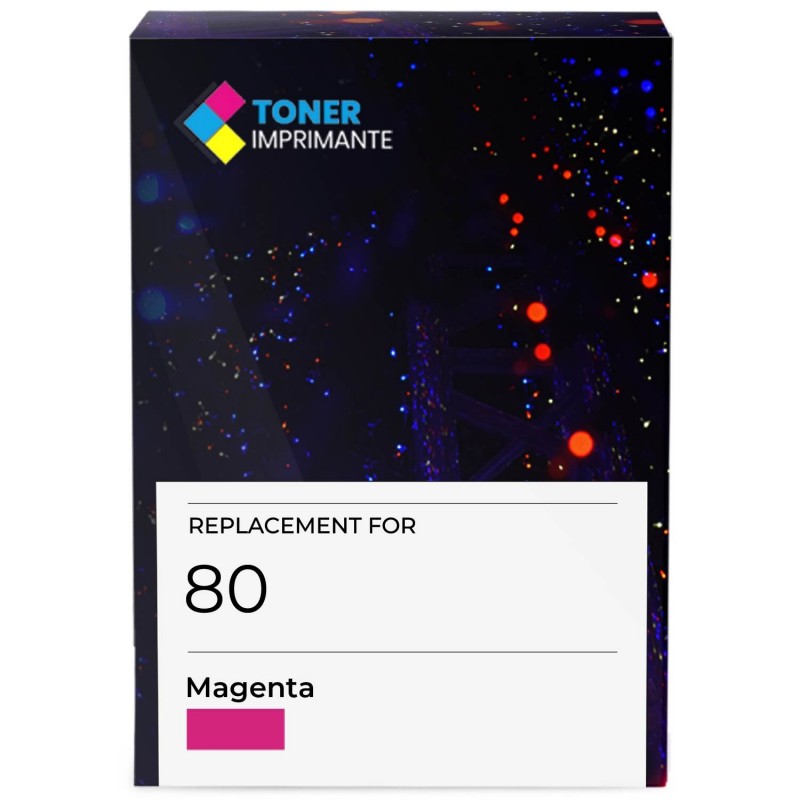 Encre compatible Haute capacité HP 80 Magenta