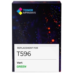 Cartouche d'encre équivalent à Epson Green T596B Capacité standard Vert