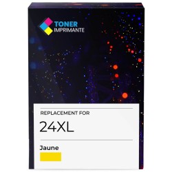 Epson 24XL Yellow cartouche d'encre compatible