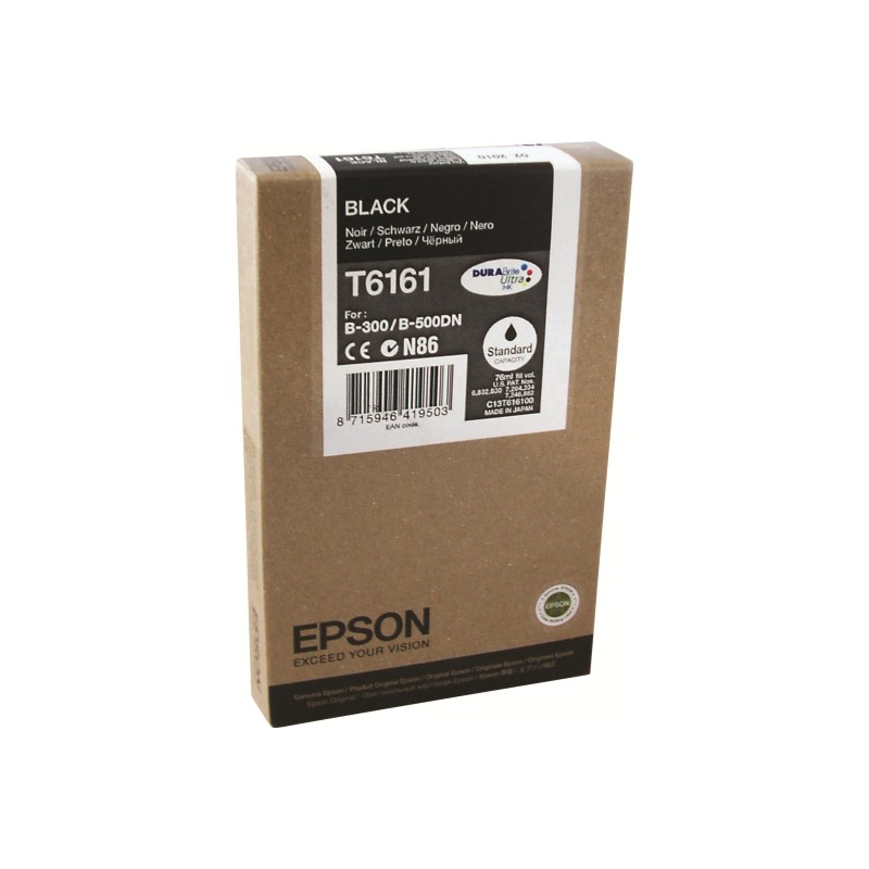 Epson T6161 - noire - originale - cartouche d'encre