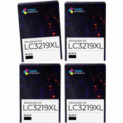 Pack de 4 Brother LC3219XL cartouches d'encre compatibles