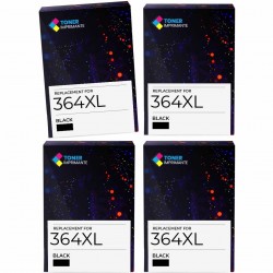 Pack de 4 encres CN684EE 364XL compatibles HP