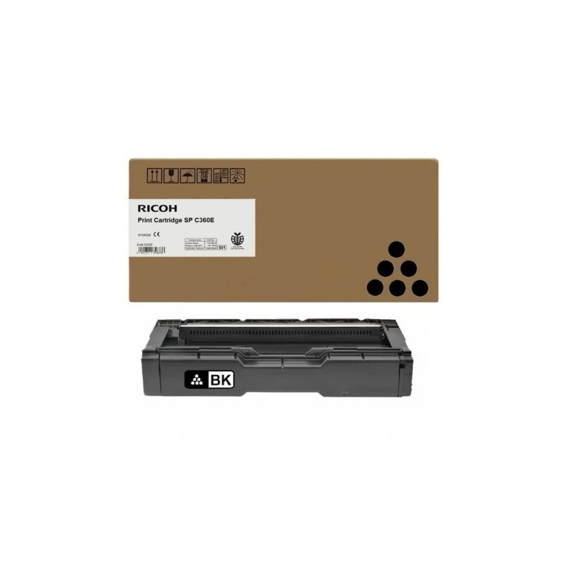 407899 type SPC340E toner Noir