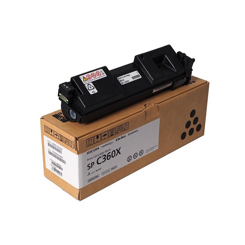 408250 type SPC360X toner Noir