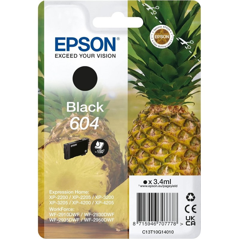 EPSON C13T10G14010 604 Cartouche d'encre EPSON