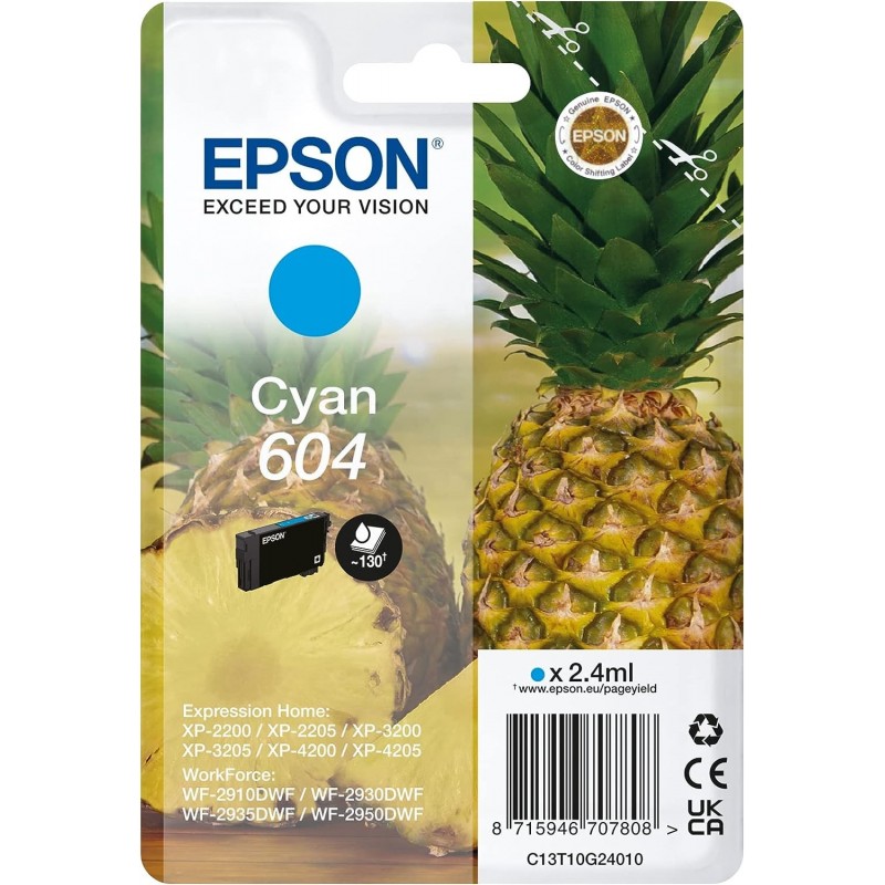 EPSON C13T10G24010 604 Cartouche d'encre EPSON