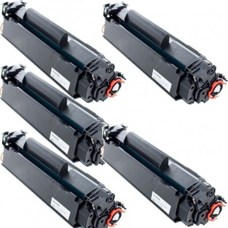 Toner équivalent à HP 79A Pack de 5 Noir