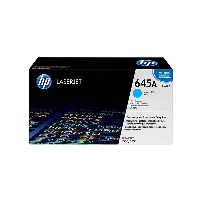 C9731A HP 645A CLJ cartridge cyan 12.000