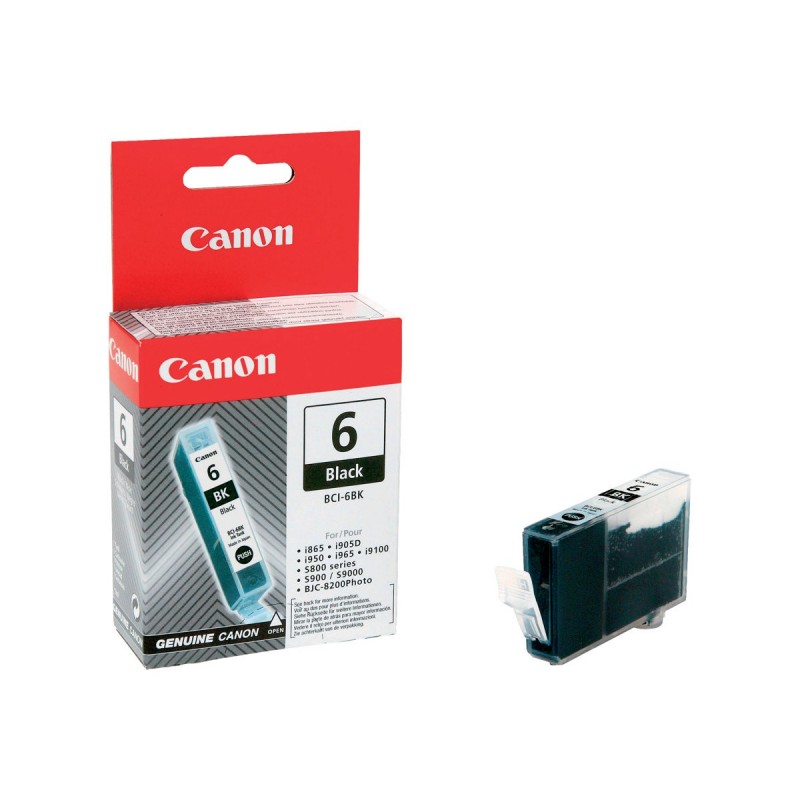 Canon BCI-6BK - noire - originale - cartouche d'encre