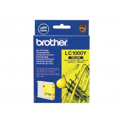 Brother LC1000 - jaune - originale - cartouche d'encre
