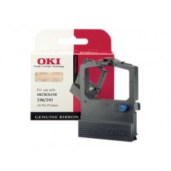 OKI 9002316 - noire - original - ruban d'impression