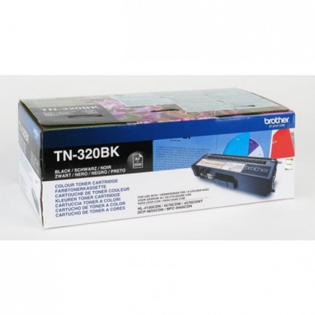 Brother TN320BK - noire - original - toner