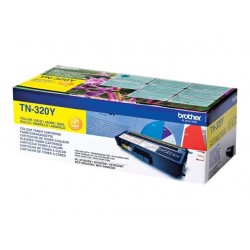 Brother TN320Y - jaune - original - toner