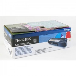 Brother TN328BK - à rendement élevé - noire - original - toner